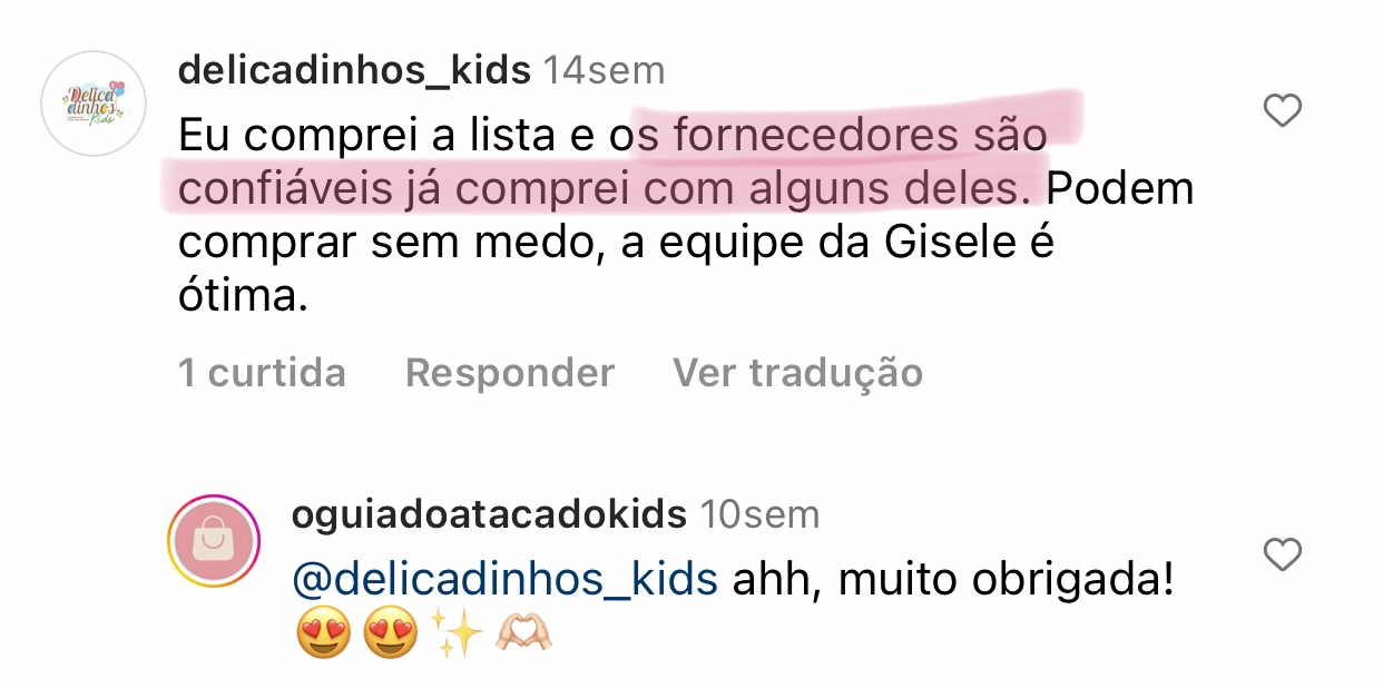 Feedback de aluna 2