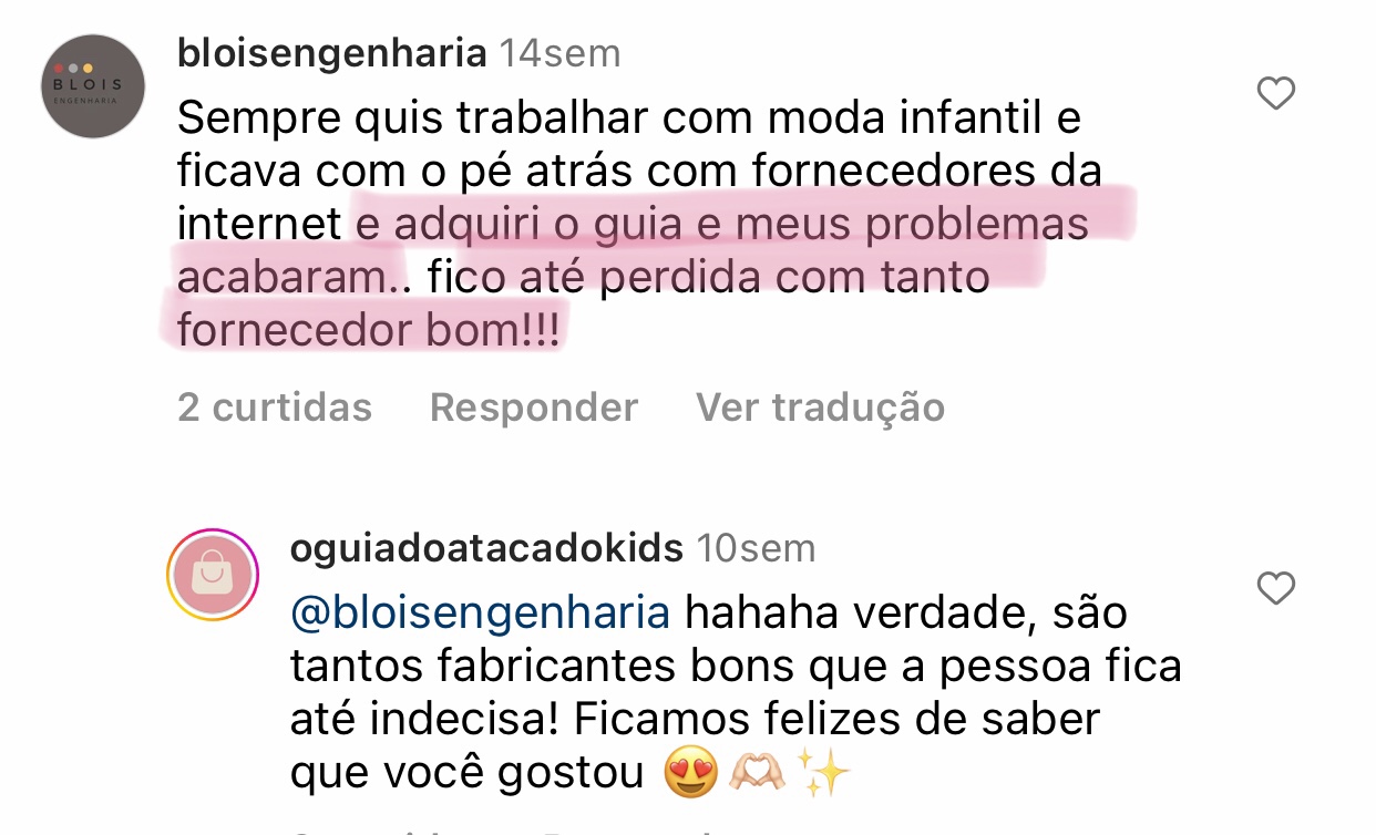 Feedback de aluna 3