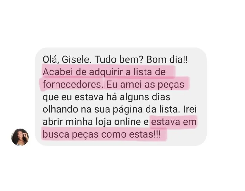Feedback de aluna 2