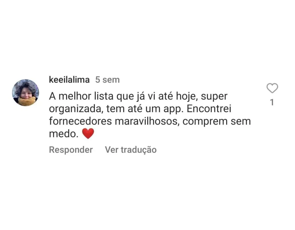 Feedback de aluna 5