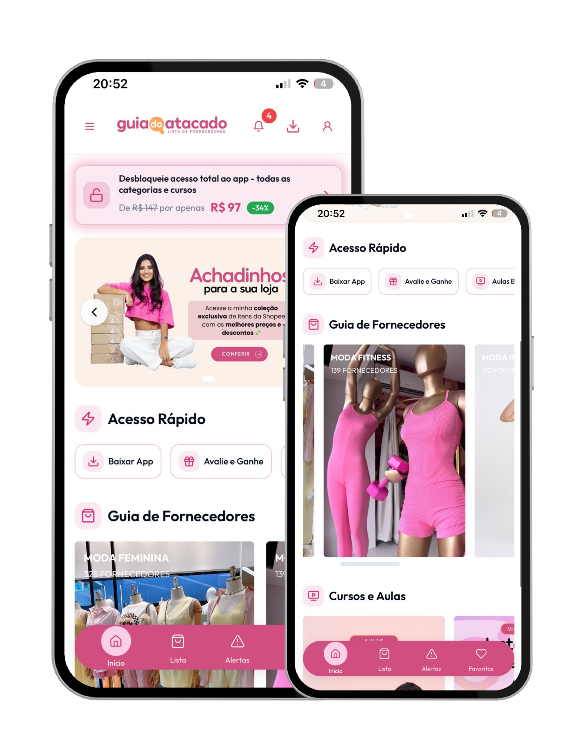 Guia Fitness aplicativo